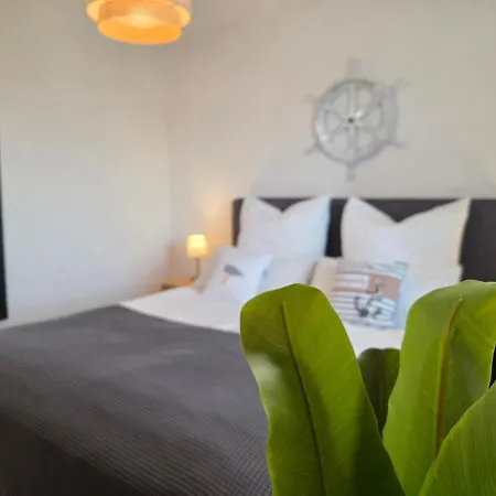 Apartmán Seensucht - Maritimes Mit Seeblick & Balkon, 500 M Zum