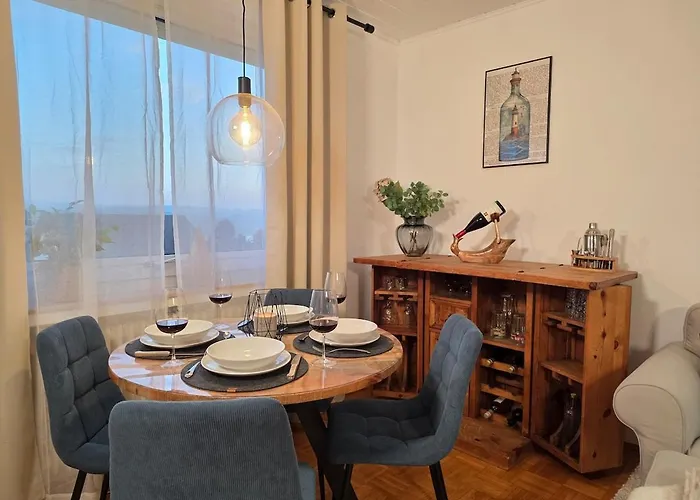 Seensucht - Maritimes Mit Seeblick & Balkon, 500 M Zum