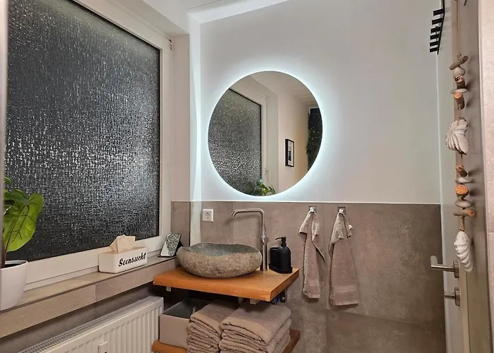 Appartement Seensucht - Maritimes Mit Seeblick & Balkon, 500 M Zum