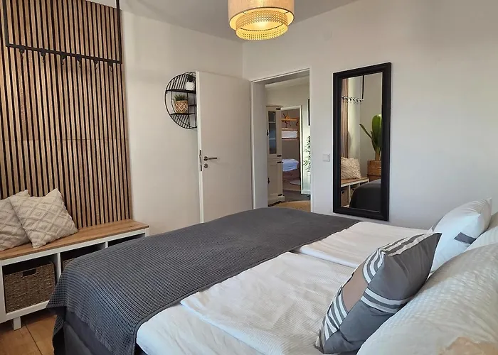 Seensucht - Maritimes Mit Seeblick & Balkon, 500 M Zum